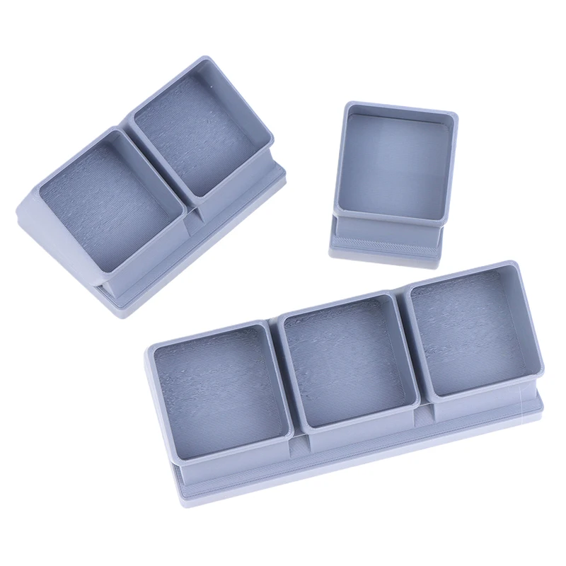 Portabottiglie per linea di pannelli organizer Portabottiglie per vernice e colla Portabottiglie per colla in plastica Portabottiglie da 40 ml Kit modello extra sottile