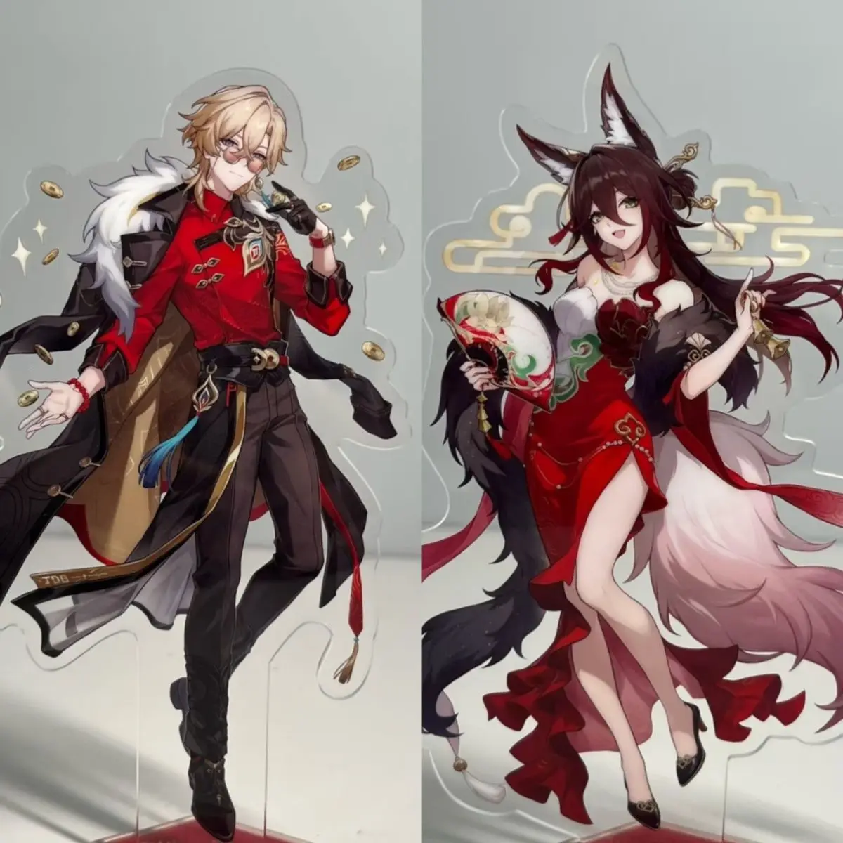 Anime Honkai: Star Rail Aventurine Fugue Peripheral Acrylic Standee, High-Appearance Exquisite Acrylic Desktop Decoration