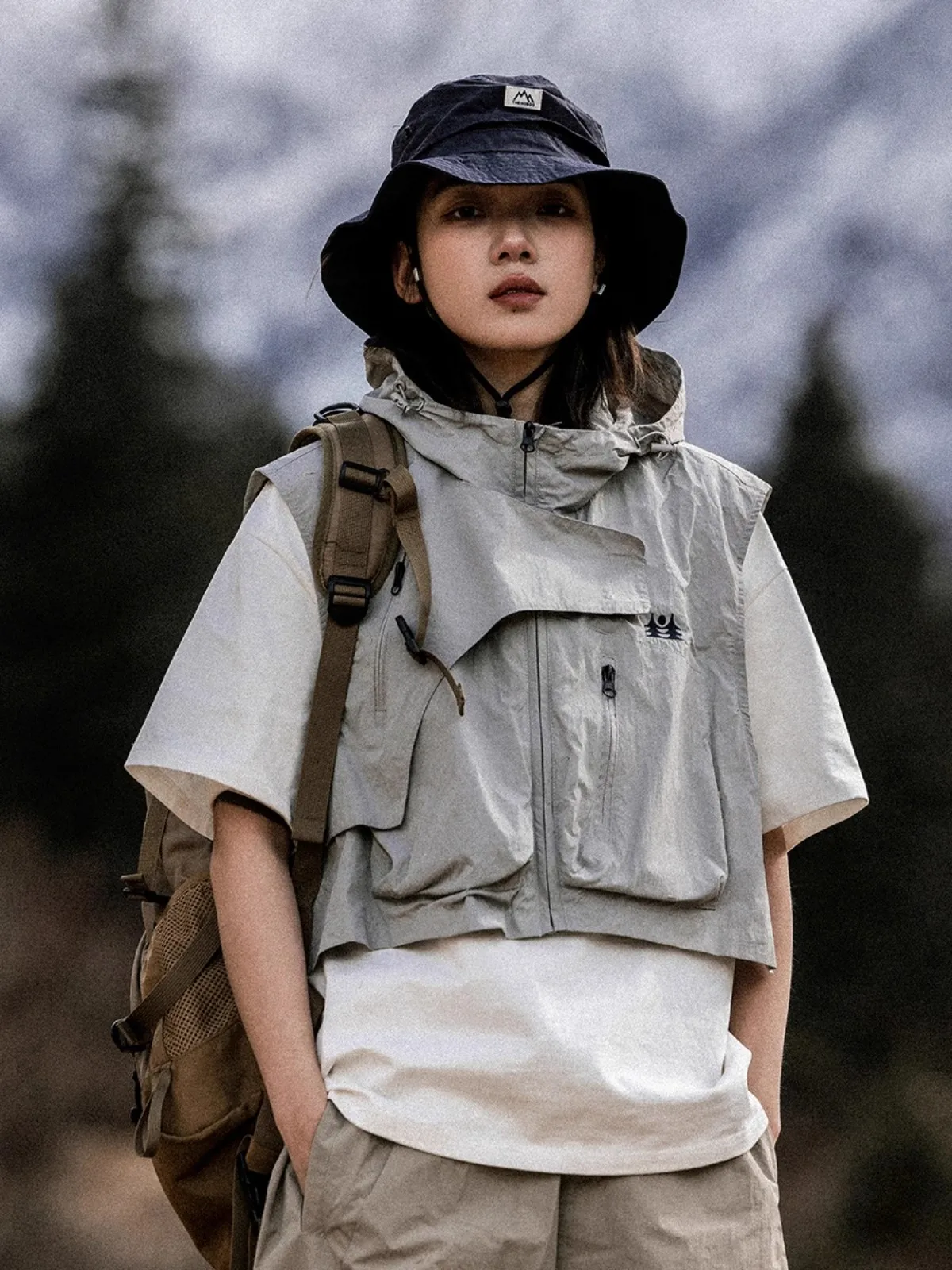 

Vests Waistcoats Thin Womens Vest Coats Woman Winter Padded Button-Down Long School Uniforms Commuting Warmth Windproof Outdoors