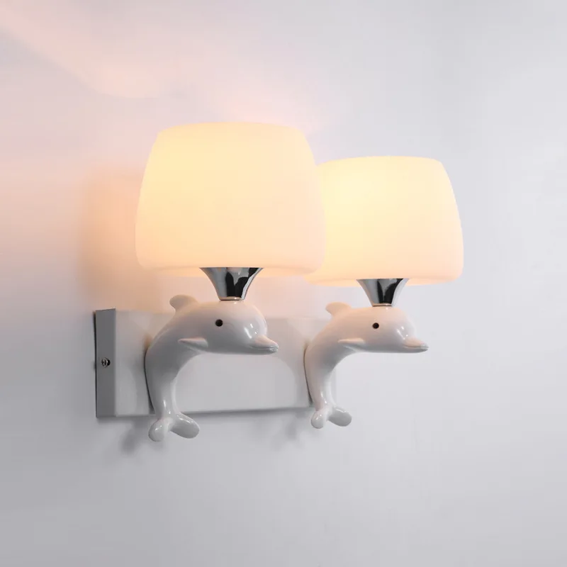 

Modern minimalist wall lamps bedside living room aisle hallway Nordic dining room balcony children's lamps