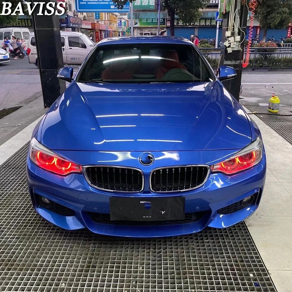 

for BMW 4 Series 2014-2016 CSL Yellow DRL Multicolor LED Boards F32 F33 F36 Daytime Running Lights Red RGBW Lemon Amber Blue