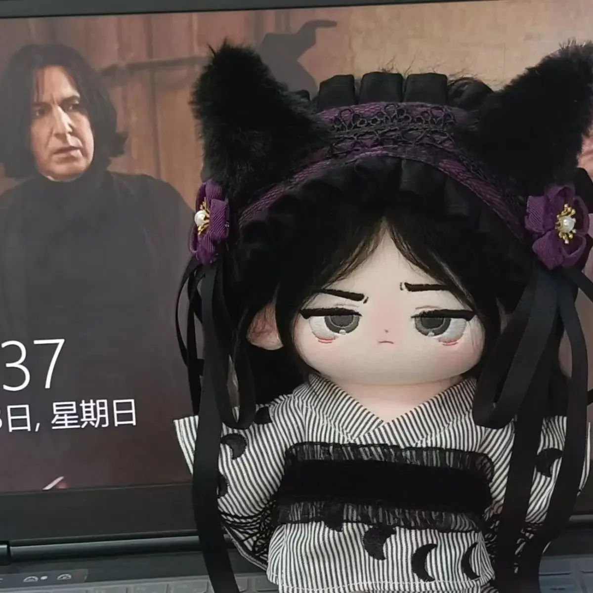 20 سنتيمتر شخصية أنيمي سناب تأثيري القطن دمية الجسم اللعب هدايا للأصدقاء مروحة جمع فستان القطن دمية هدية عيد الميلاد