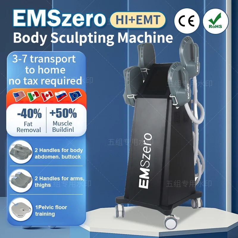 

6500W Ems Body Sculpt shaping device Emszero Sculpting Machine Profession 15 Tesla Hi-met Nova Slimming