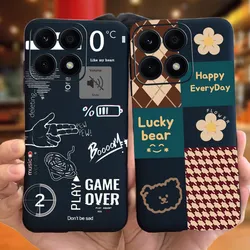 For Honor X8a Phone Case Lovely Printing Jelly Silicone Soft TPU Back Cover For Honor X8a X 8a X8 4G 5G HonorX8 Bumper