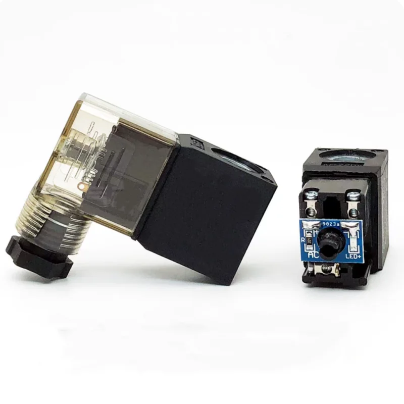 Pneumatic Air Solenoid Valve Coil Black DC12V DC24V AC36V AC110V AC220V AC380V