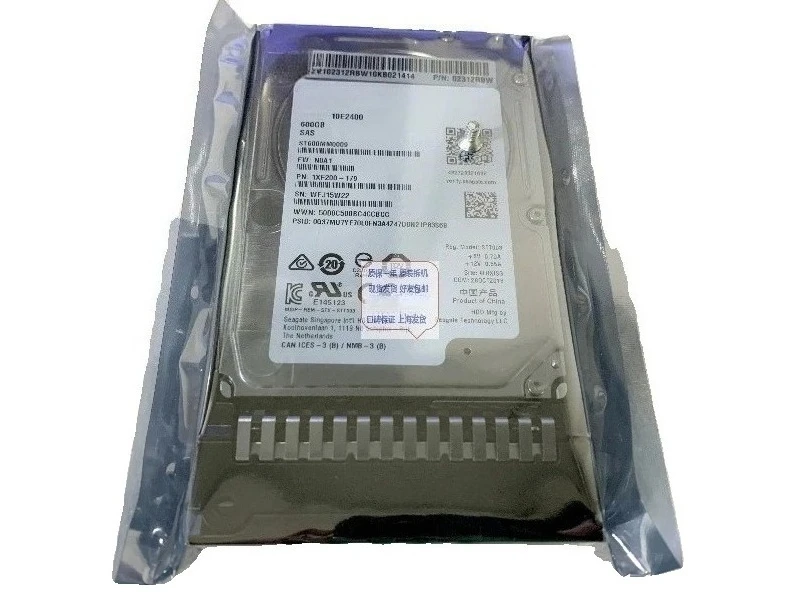 

Used 02312RBW 600G 10K 2.5 SAS 12GB 128M V3 V5 Server Hard Drive