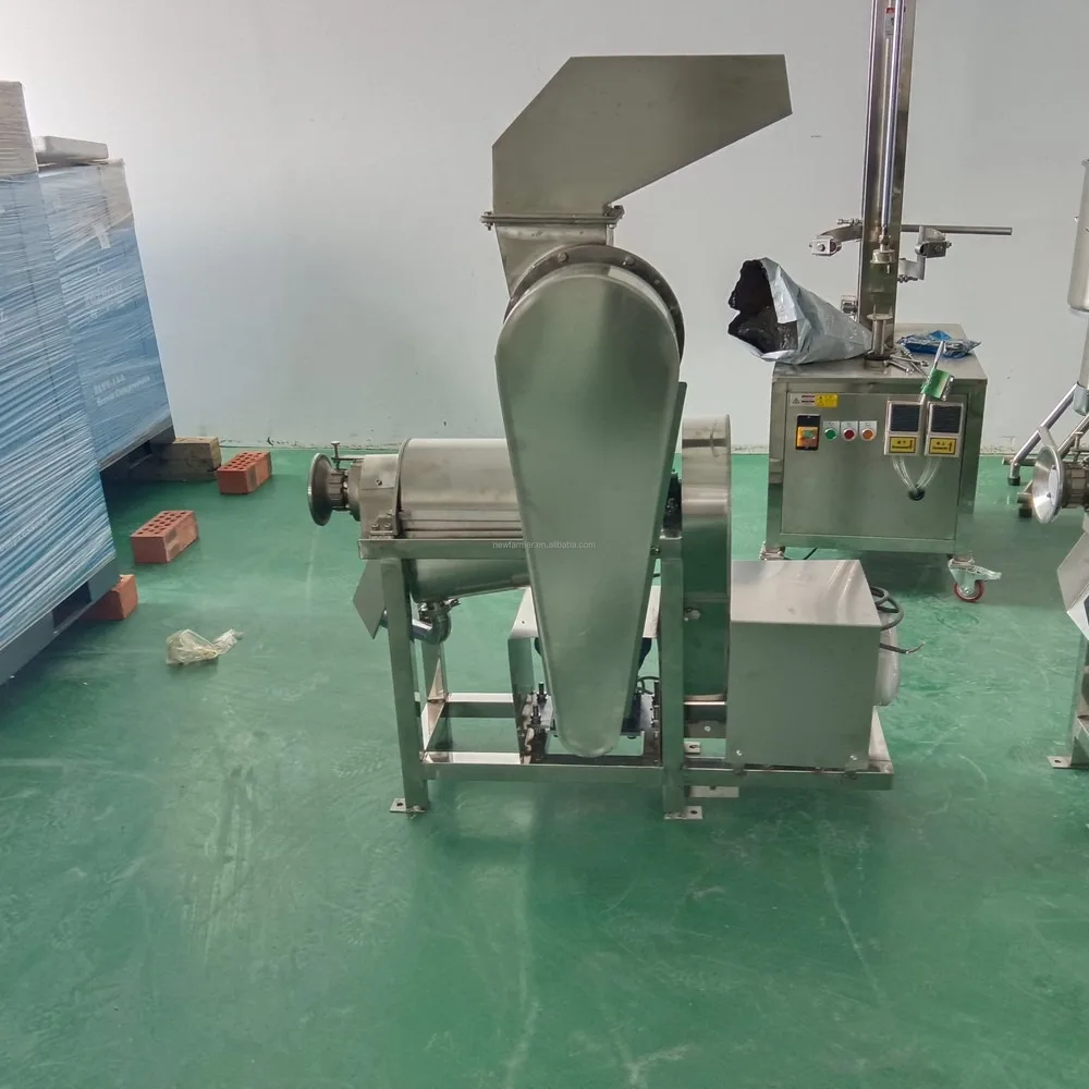 Commercial Fruit Vegetable Crushing Juicer Machine 500kg/h for Apple Pear Ginger Juicer Dry Juicing Extractor for