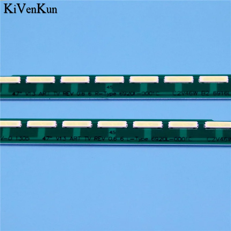 BEKO B47-LS-9378 바 47인치 V13 ART TV REV 0.6 6 L R형 키트 밴드용 Arcelik A47-LS-9378 룰러 테이프용 LED 백라이트 스트립