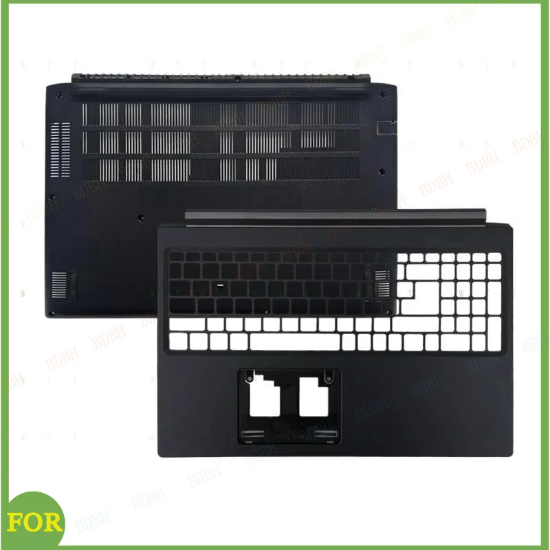 WT New For Acer Aspire 7 A715-74 A715-74G N19C5 Palmrest Cover / Bottom Case