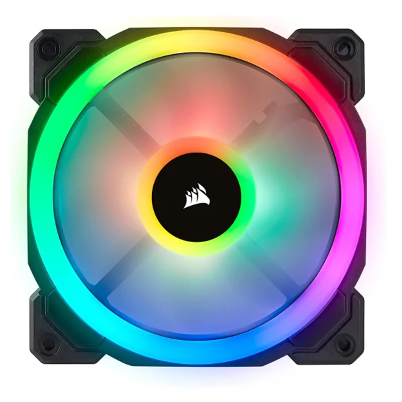 CORSAIR LL120RGB / Aura 120mm PWM Single Fan-Black iCUE 5V argb Light 12cm Case fan, water-cooled fan