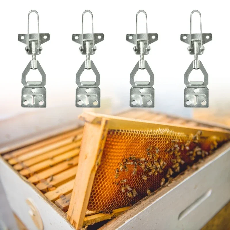 

Beekeeping Latches Bees Hives Connector Clamps Bees Hives Latches for Reliable Hives Security and Stability M4YD