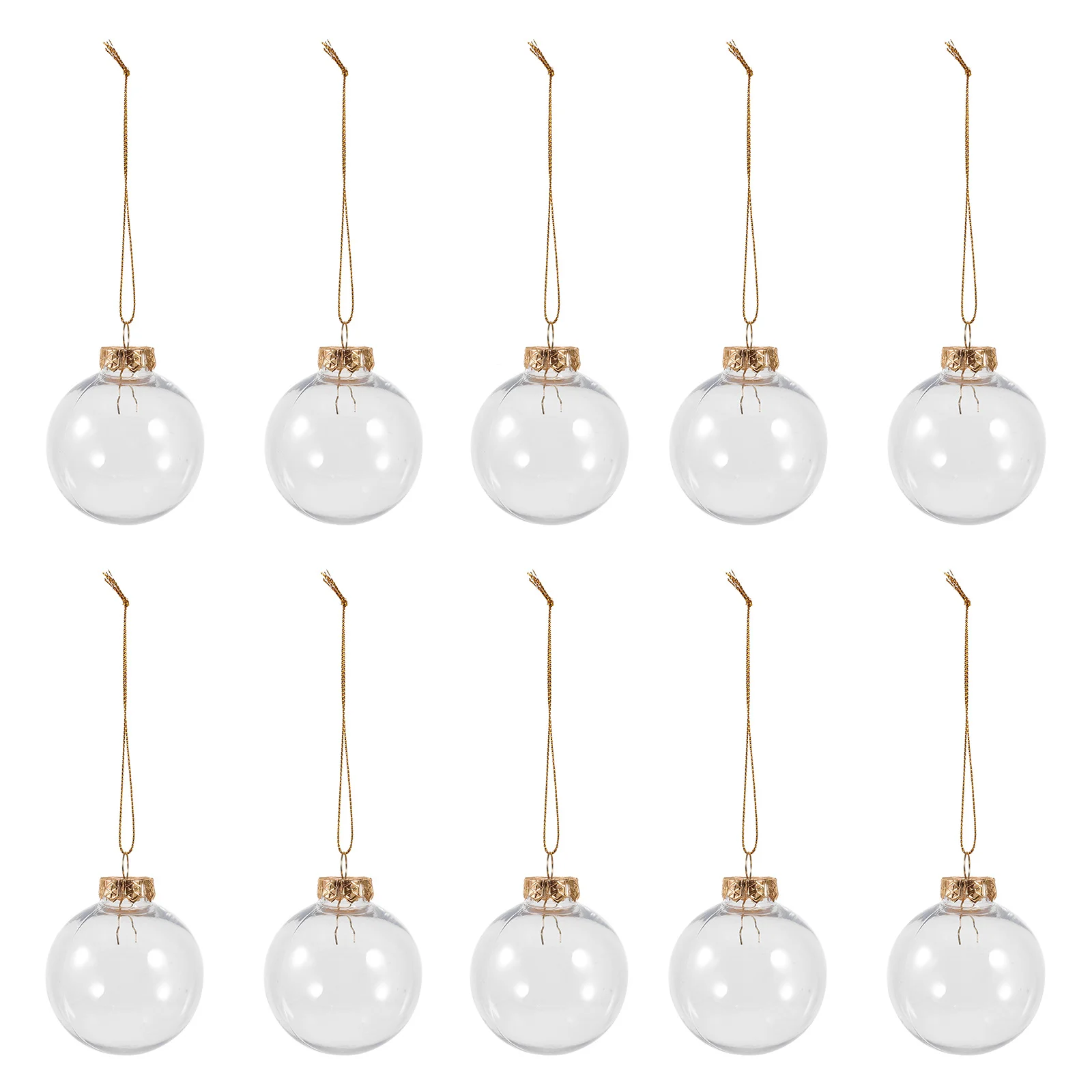 

12Pcs Christmas Ball Ornaments Clear Plastic Hanging Decorations Lightweight Xmas Tree Hanging Ornaments Party Supplies