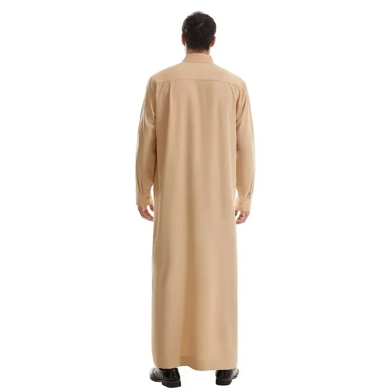 New Ramadan Arabic Muslim Men Clothing Abaya Dubai Turkey Islam Saudi Arabia Modest Kebaya Robe Femme Musulmane Kaftan Clothes