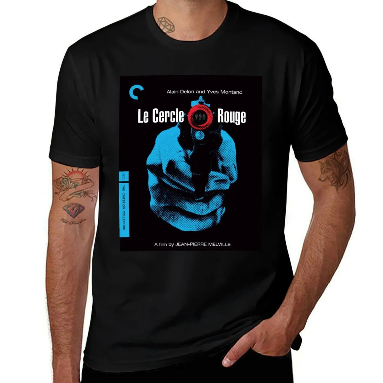 

Le Cercle Rouge Jean-Pierre Melville T-Shirt cotton tshirt 100% man t shirt designer T-Shirt