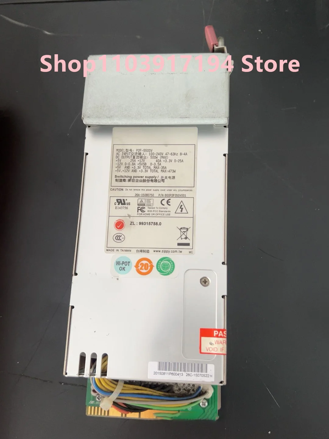 FOR  ZIPPY Redundant power supply P2F-5400V P2H-5400V P2F-5500V