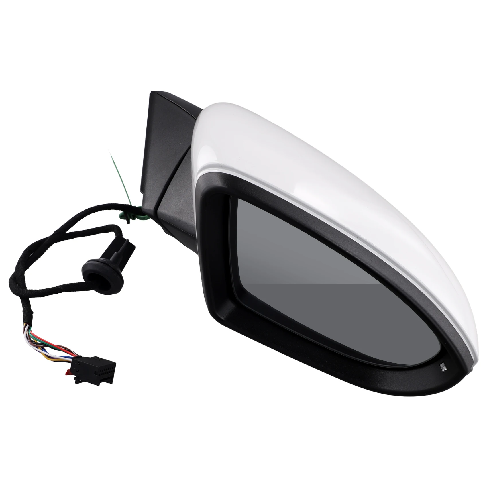 

AB16-Rear View Mirror Assembly Side Wing Door Mirror Exterior Rear View Mirror Forvw Golf Back Up Mirror 5GG857507 5GG857508 Rig
