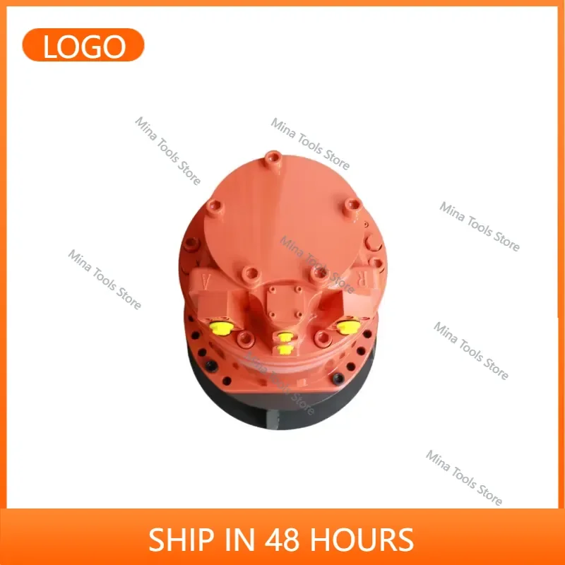 Poclain MS50 Hydraulic Piston Motor Cast Iron Low Speed High Torque ISO9001/RoHS Certified