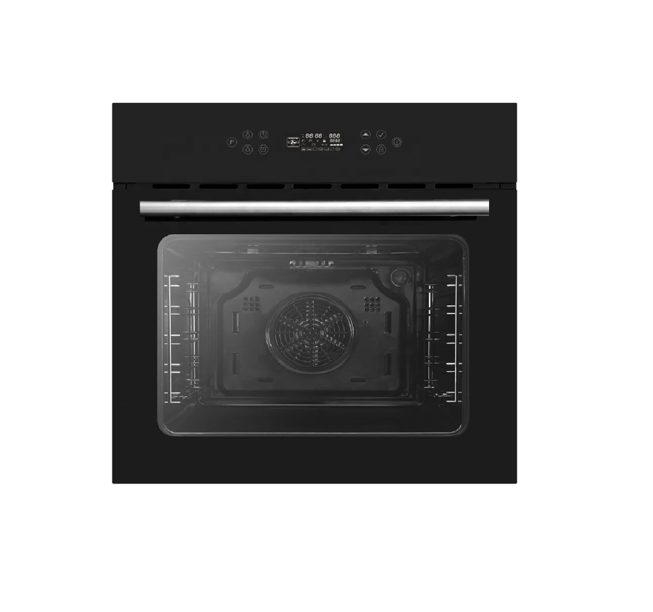 

Household Electric Oven Rotating Baking Home Horno Single Stainless Steel Built-in Oven Freestanding 220 70L
