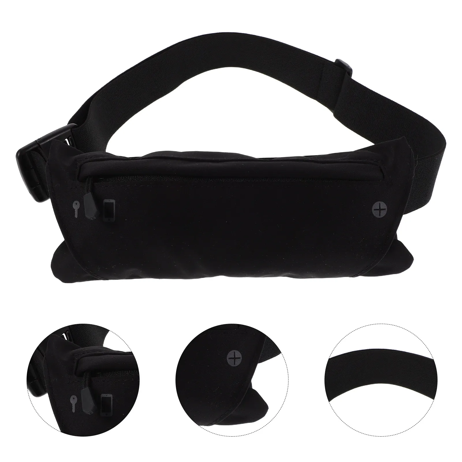 

Ultrathin Sports Waist Pack Crossbody Chest Bag for Running Hiking Cycling Camping Walking Unisex Lightweight Portable Outdoor