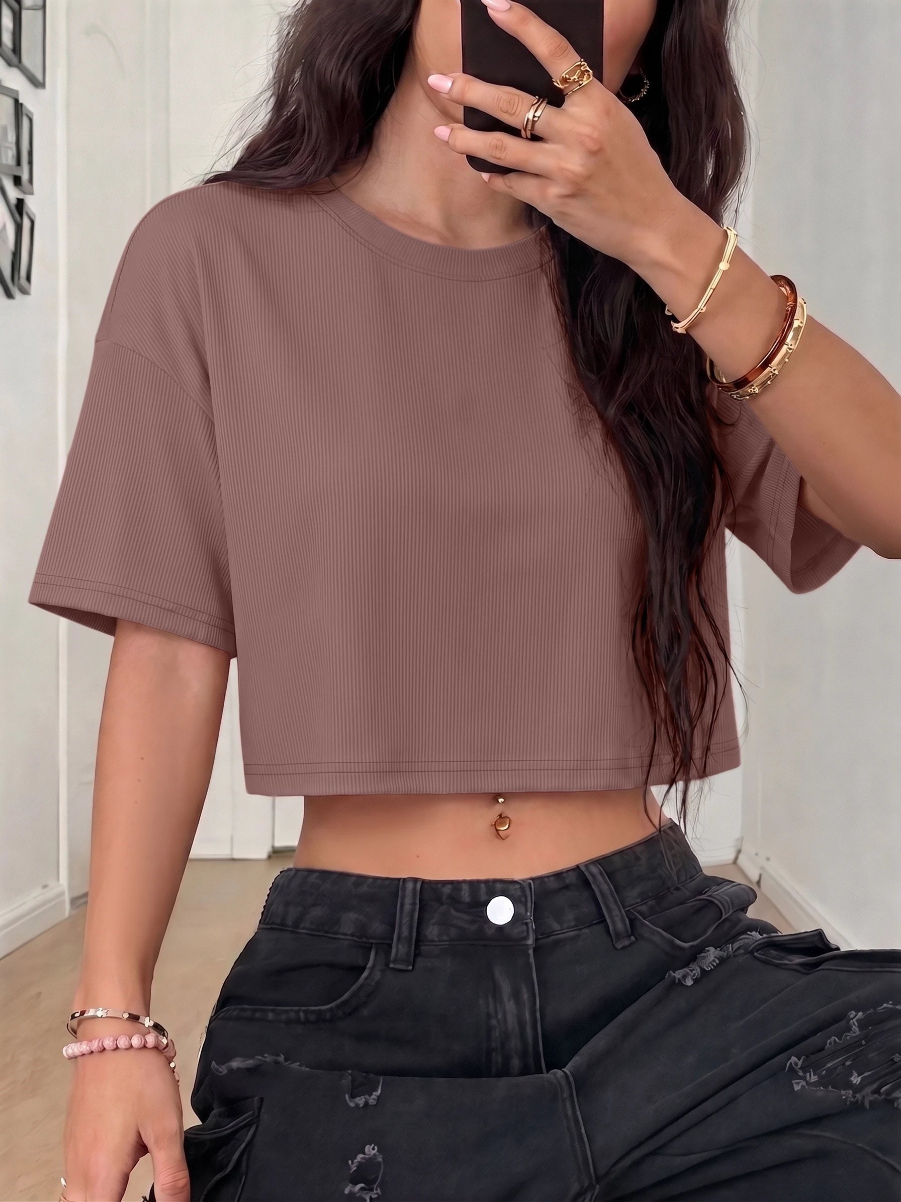 Street Fashion Look - T-shirt court ample style Millenium, chemise