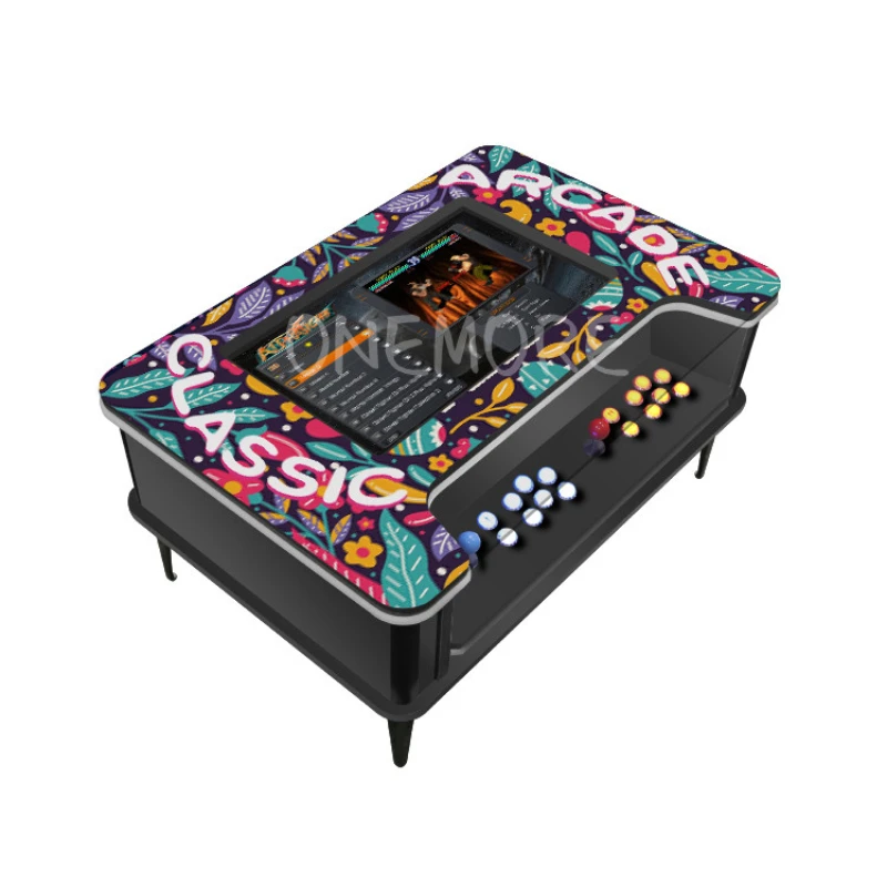 Retro 26 Inch LCD Arcade Cocktail 2 Player Coffee Table Style Arcade Video Game Machine For Fun