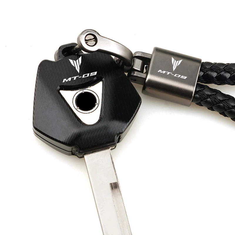 2027 New Motorcycle Accessories Fit For Yamaha MT-09 MT09 MT 09 Aluminium Key Shell Cover Case Cap & Protection Keyring Keychain