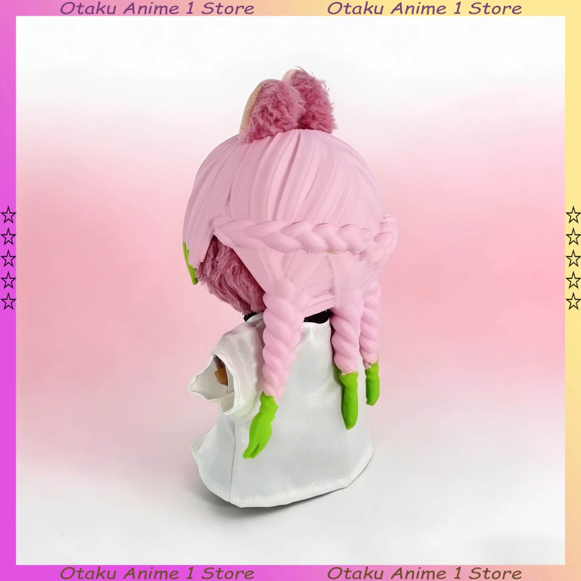 New Labubu 3.0 Clothes Luxury Demon Slayer Obanai Mitsuri Outfit with Wig Mini Plush Doll Clothing Fashion Doll Accessories Gift