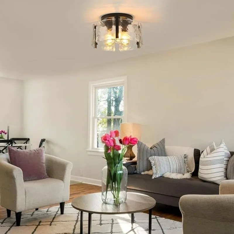 Modern Minimalist Glass Pendent Lights European High End Luminaire Living Room Entrance Bedroom Restaurant Decor Ceiling Lamps