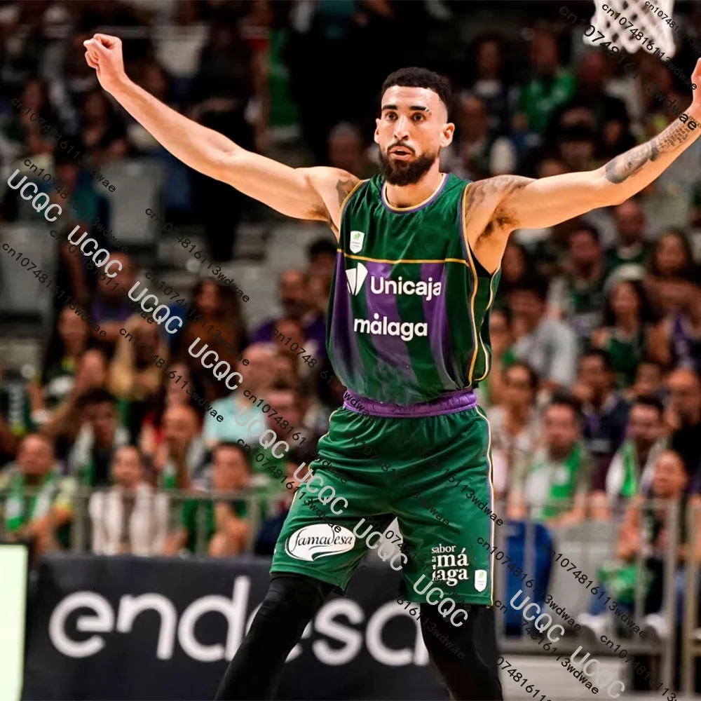 Camiseta sin mangas de baloncesto con estampado 3D de Malaga Trendy Now: adultos y niños, transpirable, seca, cómoda, para uso diario y deportivo