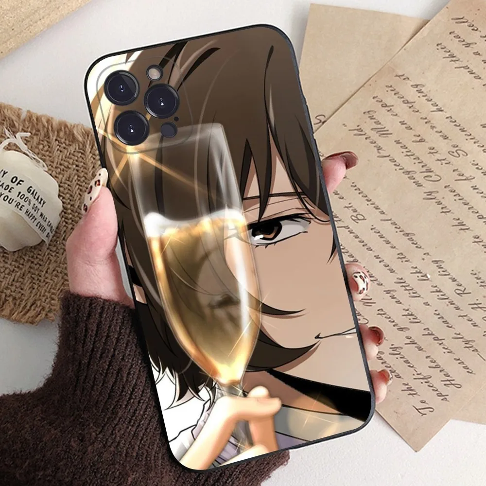 Anime Bungou Stray Dogs Dazai Osamu Phone Case For IPhone 15 14 13 12 Mini 11 Pro XS Max X XR SE 6 7 8 Plus Soft Silicone Cover