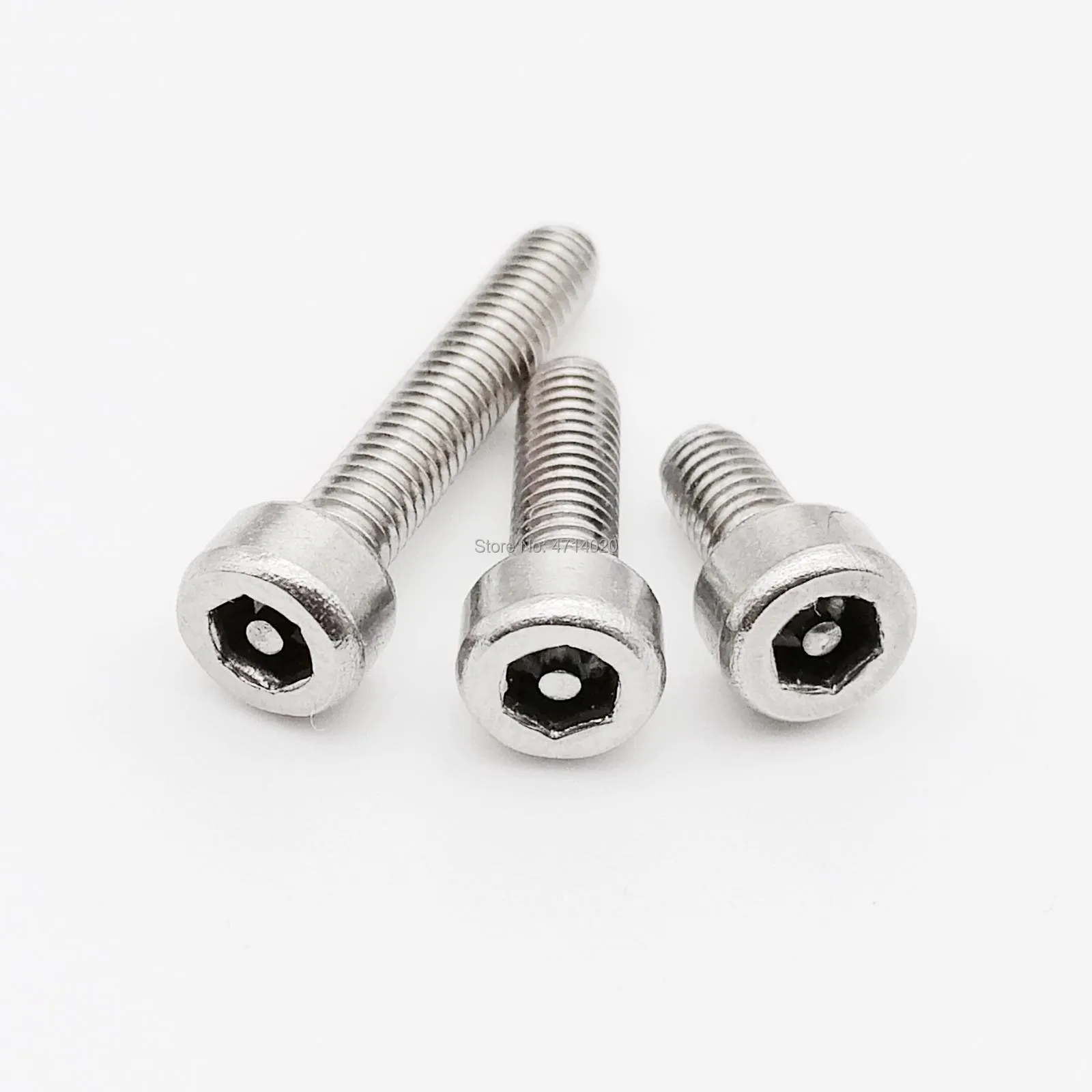 Weiyi 1/10/50 Stück x M2 M2.5 M3 bis M12 DIN7991 SUS316 A4 Edelstahl Innensechskant-Senkkopfschraube – Detail 6