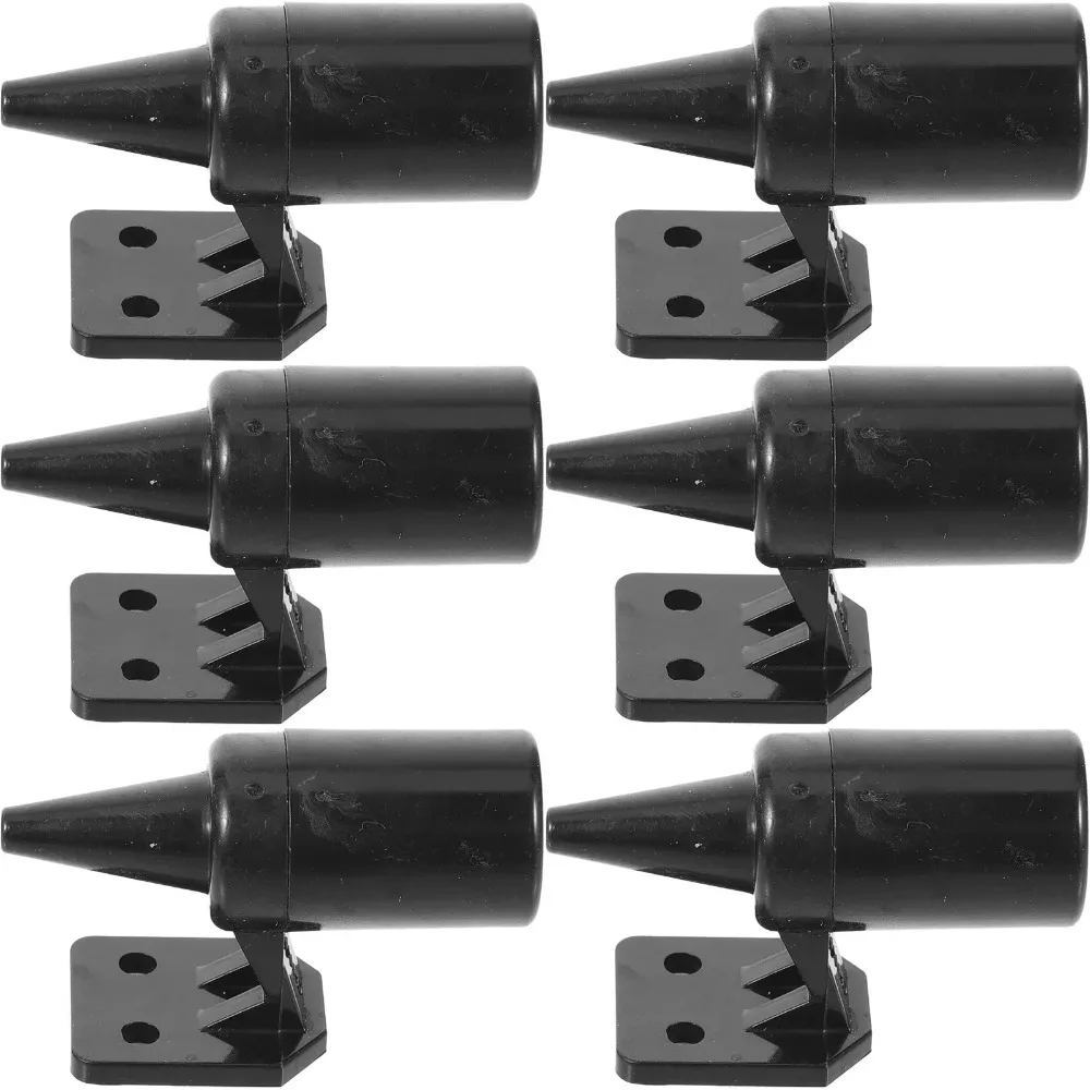 6Pcs Mini Car Safety Deer Whistle Weather-Resistant Animal Alert Deer Warning Whistles Device Portable Deer Repelling Whistles