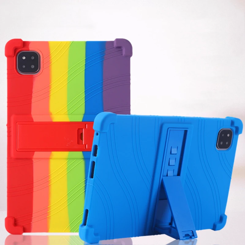 Silicone Stand Case for ALLDOCUBE iPlay 60 50 20 30 40 Pro 40H Shockproof Cover IPlay60 IPlay40 40Pro 30Pro 20Pro Casing Holder