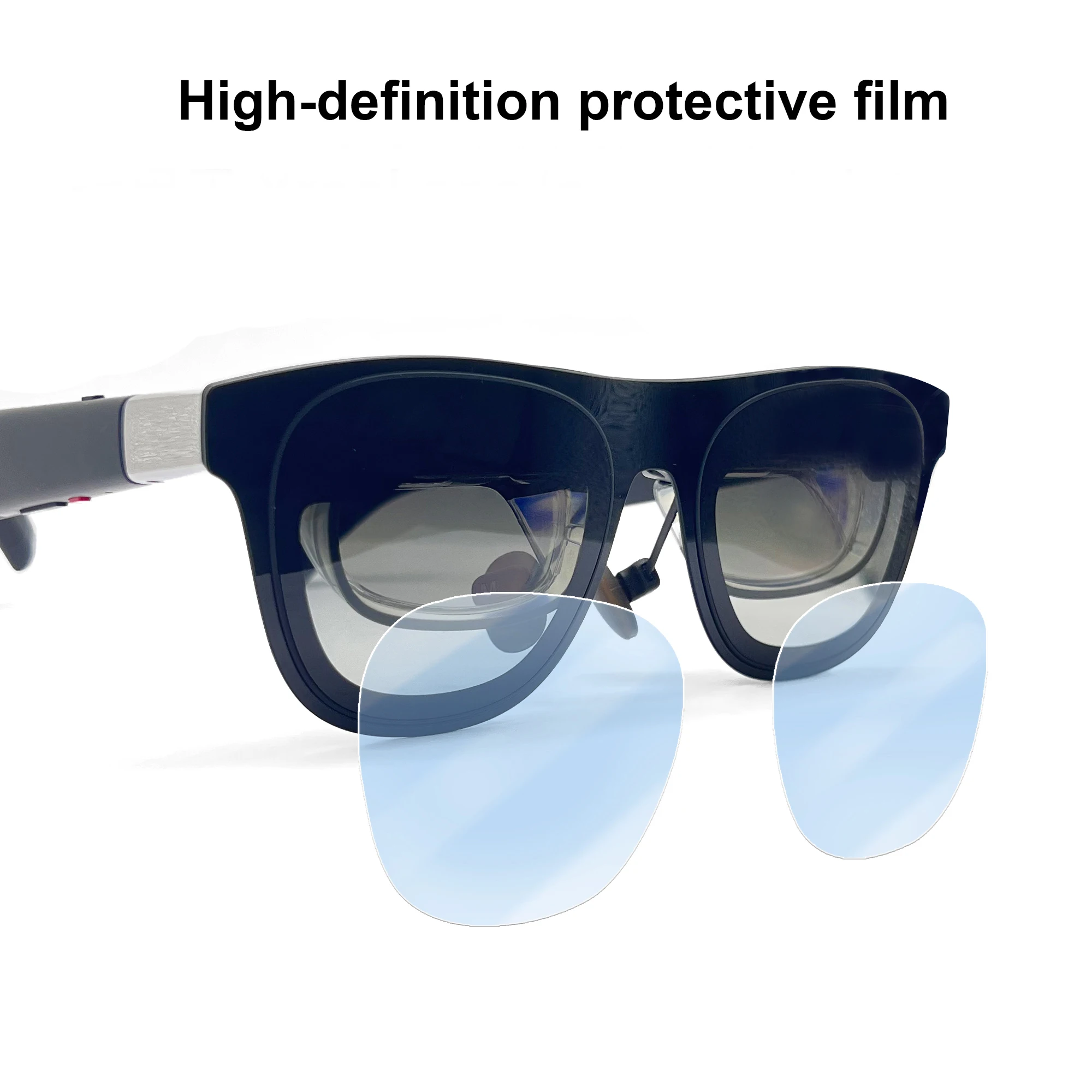 ใช้ได้กับ XREAL one/one pro/air2 pro ฟิล์มชุดความละเอียดสูง anti-scratch AR แว่นตาป้องกันฟิล์ม PET ด้านหน้า lensfilm
