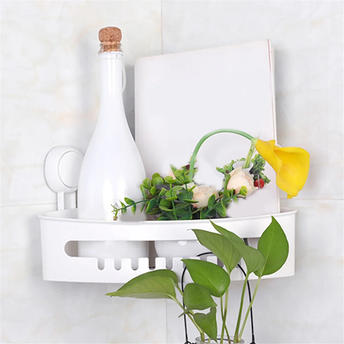 

Высококачественные угловые присоски для душа, сверхмощная угловая полка для душа, корзина для хранения настенного душа для