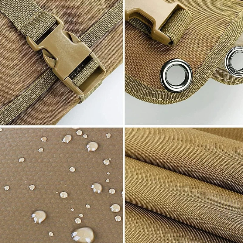 Outdoor Equipment Tactical Mat Shooting Training Polymers Double Sided Multifunction Camping Mat Waterproof Warm Camping Mat