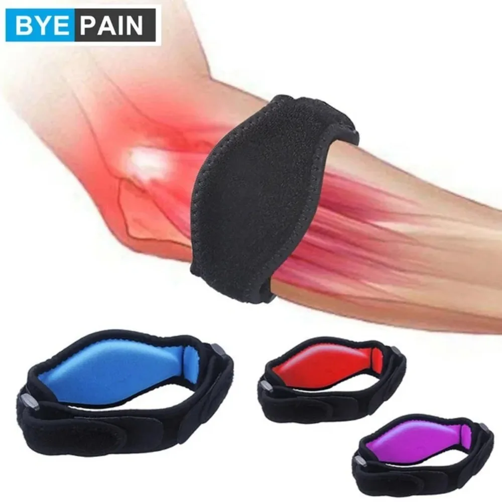 1PCS BYEPAIN Adjustable Elbow Brace, Tennis Elbow Brace with Compression Pad for Both Men and Women