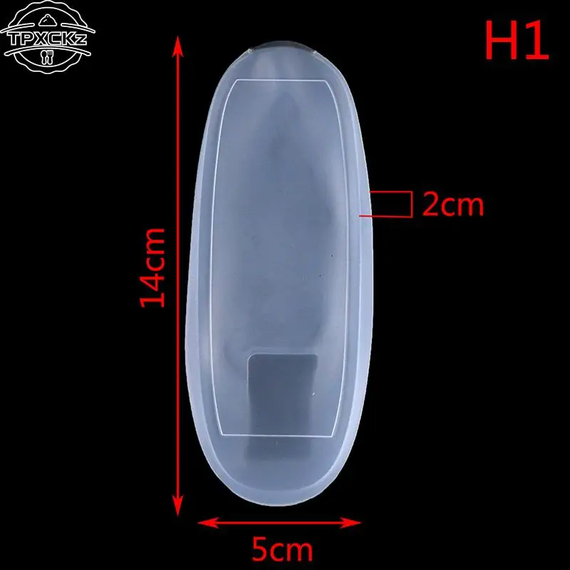1pc Transparent Dust Protect Protective Storage Bag Portable Silicone Air Condition Control Case TV Remote Control Cover