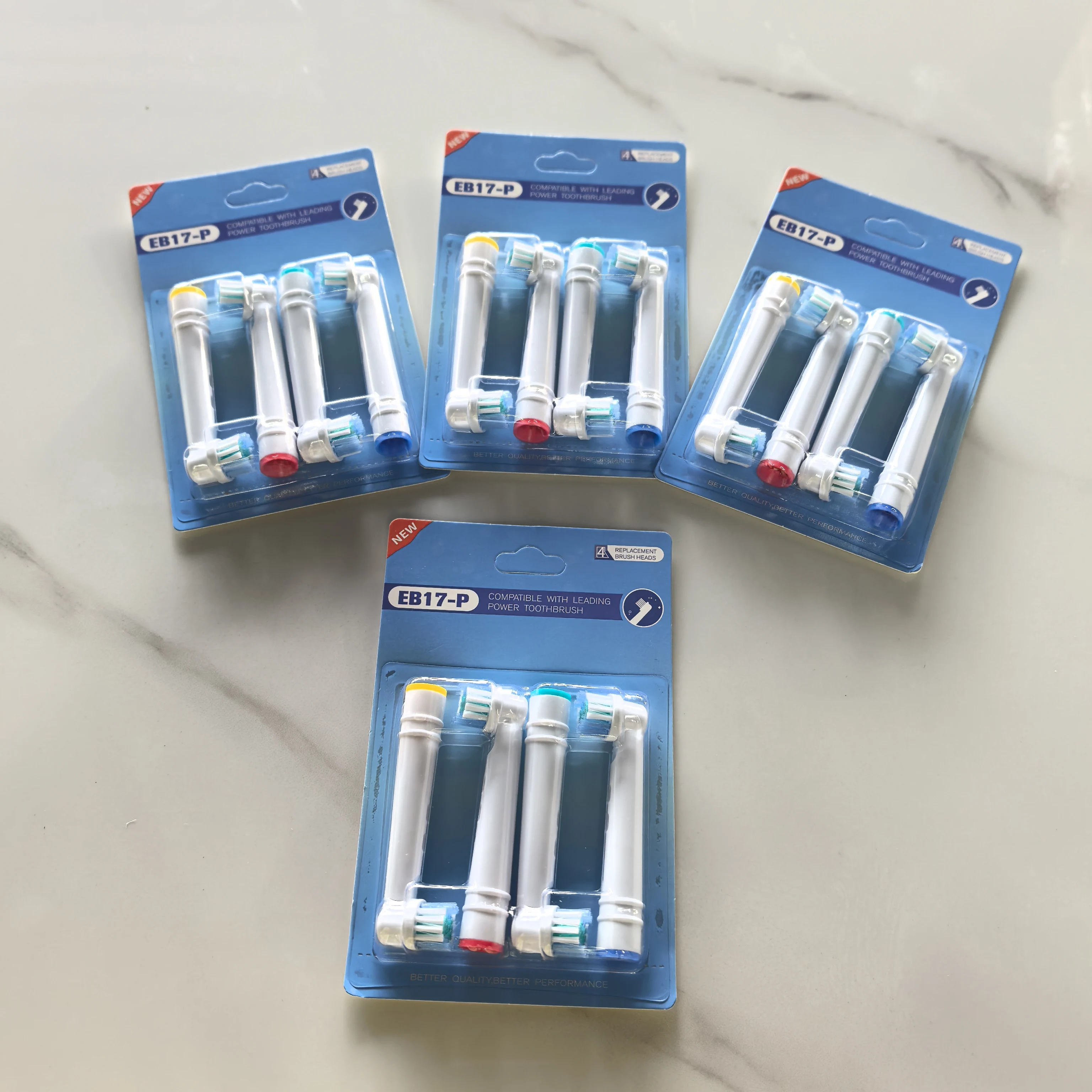 

Набор из 20/16/4 шт., сменная насадка для электрической зубной щетки EB17-P для зубной щетки серии Oral B PRO, кроме моделей Sonic и Pulsonic