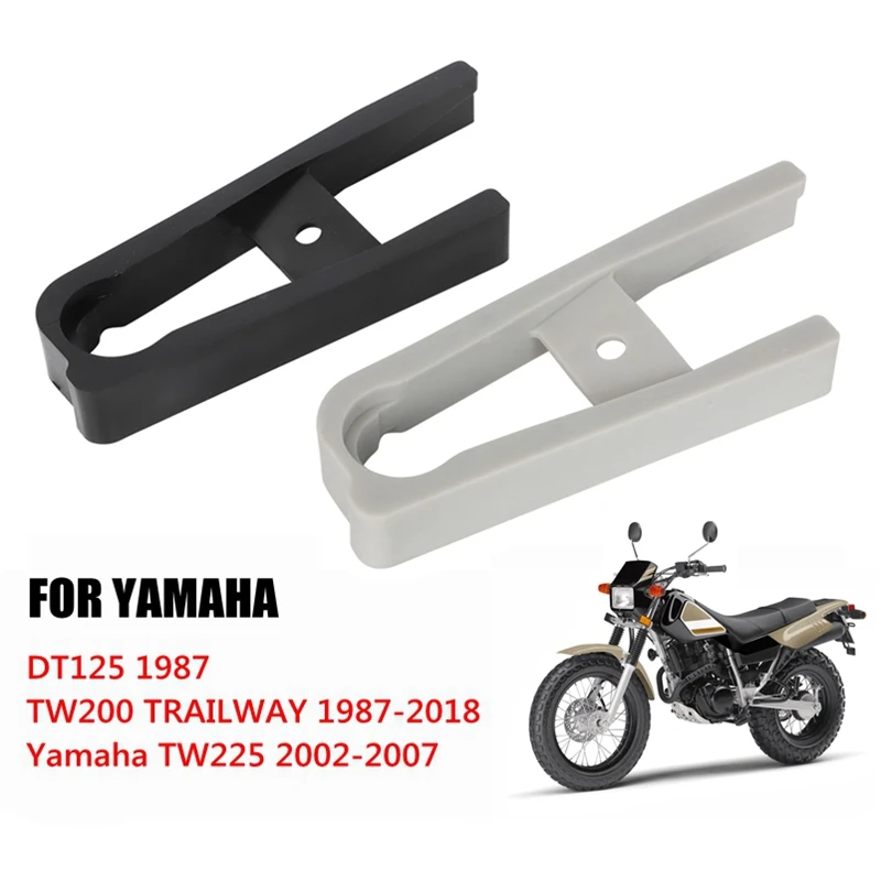 

TW225/200 Motorcycle Chain Guide Slider Swingarm Guard Cover For Yamaha DT125 1987 TW200 TRAILWAY 1987-2018 TW225 2002 2003-2007