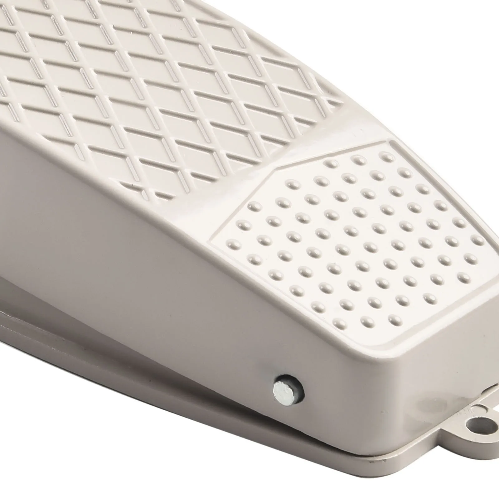 FS-2 Rugged Footswitch SPDT 1NO1NC Momentary Action 10A 220V 380V Aluminum Shell for CNC and Packaging Machines