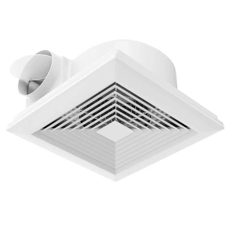 [hot-a24r】-ventilateur-d'extraction-de-plafond-carre-de-6-pouces-avec-clapet-anti-retour-ventilateur-de-conduit-pour-salle-de-bain-cuisine-toilettes
