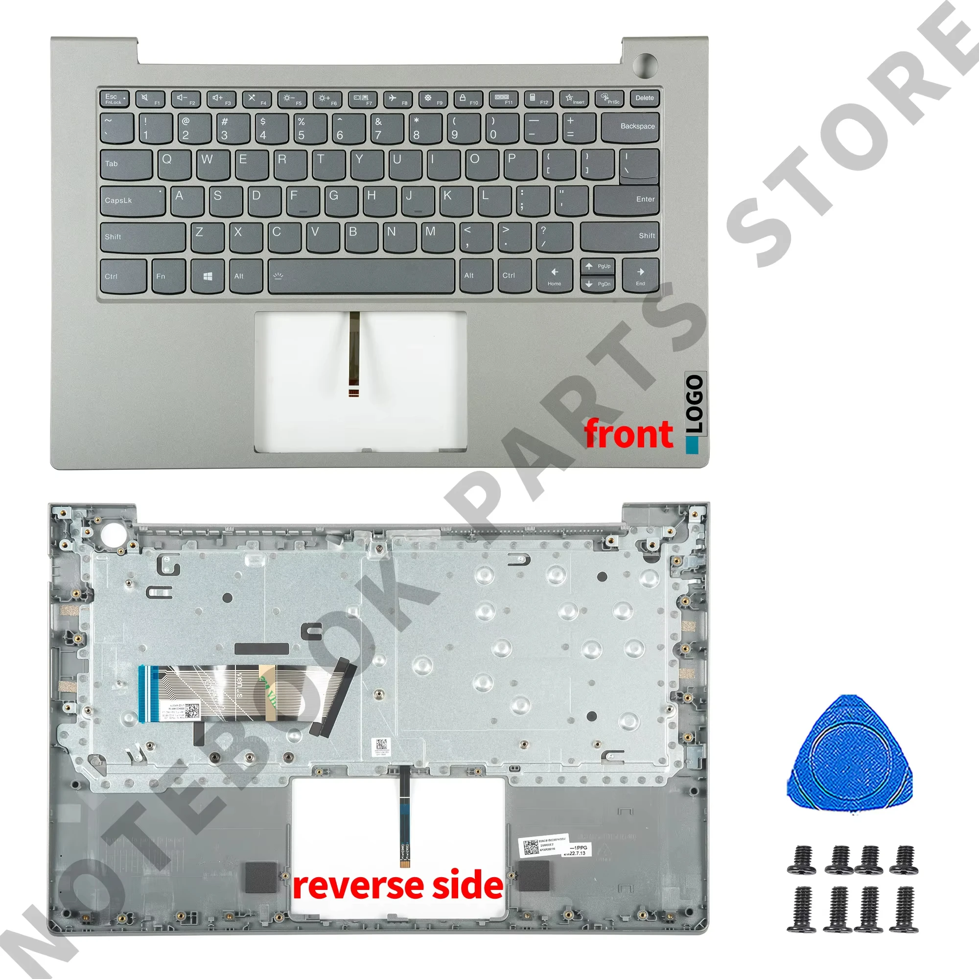 

NEW Keyboard with Palmrest For ThinkBook 14 G2 ARE Thinkbook 14 g2 ITL 14 G3 ACL Gray Laptop Upper Case Housing Replacement