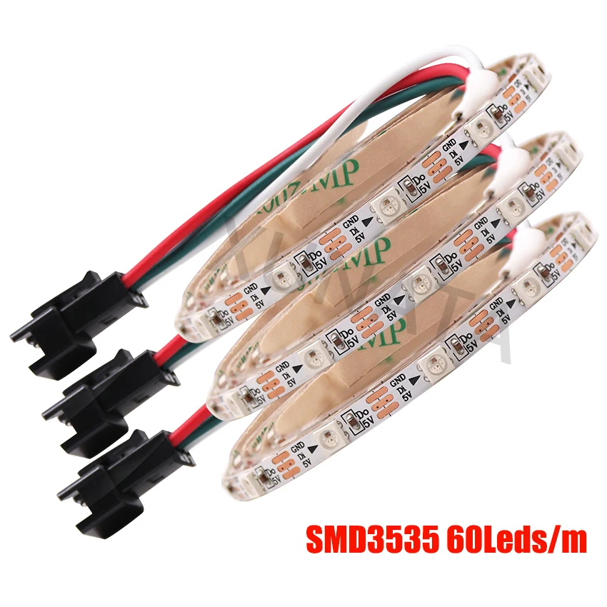 Addressable SK6812 MINI 3535 5050 RGB RGBW led pixel strip 4mm/5mm RGBNW RGBWW WWA 60LEDs/m 5V full color as WS2812B 1m 2m 5M