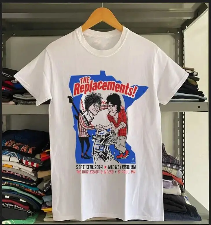 The Replacements Midway Stadium Concert Tour Rock Band 90S Shirt Ac1463