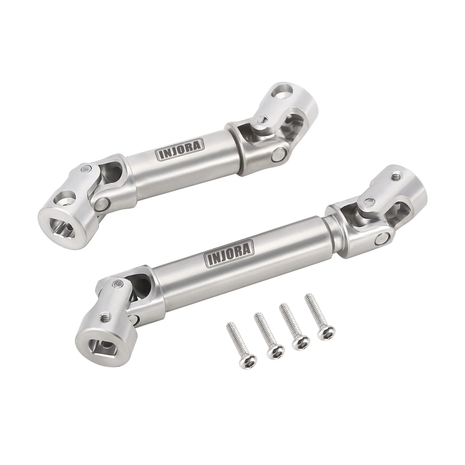 

2PCS Stainless Steel Center Drive Shafts for 1/18 RC Crawler Redcat Ascent-18
