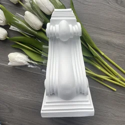 French PU Beam Head Column Elephant Trunk Imitation Plaster Door Opening Roman Column Decorative Shape Decoration Material Craft