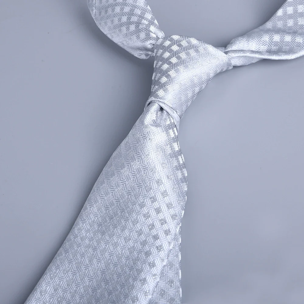 luxury tie for man Men's Stripe Tie 8cm Hand-loomed Floral Business Formal Administrative Professional 2026 New Hot Sale