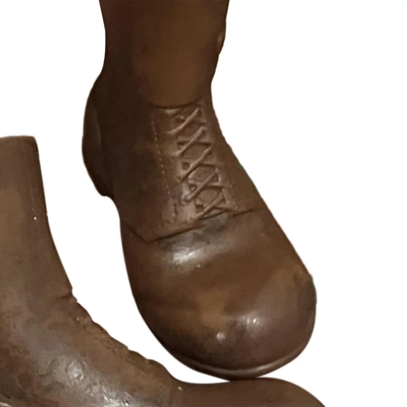 Bota de trabalho de PU masculino, calçado, pacote 2-4, 1:6