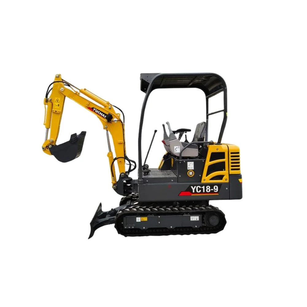 Factory direct sales 1 ton mini excavator kubota Engine 1ton 1.8 Ton Mini Excavator